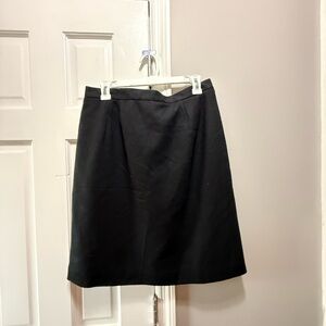 Worthington Classic Black A-Line Skirt